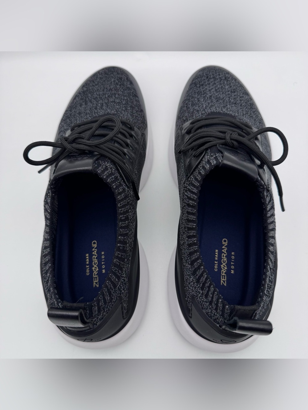 Cole Haan Mens Zerogrand All Day Trainers Sneakers Black Grey C29383 Size 11 M - Picture 7 of 10